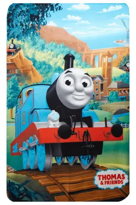 Produktbild von Fleecedecke Thomas & Friends 100 x 150 cm für Kinder zum Kuscheln