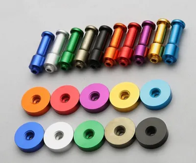 Immagine prodotto di Set di 10 ganci appendiabiti in metallo, mix colorato!