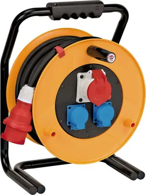 Produktbild von Brennenstuhl Brobusta CEE 1 IP44 Industrie/Baustellen-Kabeltrommel 40m H07RN-F 5G1,5, 1316200