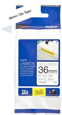Obrázok produktu pre Brother TZE-S261 TZ páska na vytváranie štítkov