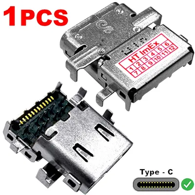 Produktbild von USB-C Ladebuchse Strombuchse Netzteilbuchse für Lenovo IdeaPad 320S-13IKB, 320S-13IKB (81AK), 320S-13IKB 81AK