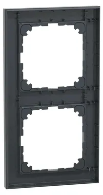 Immagine prodotto di Merten MEG4020-3614 Telaio M-Pure, 2 ingressi, antracite, M-Pure