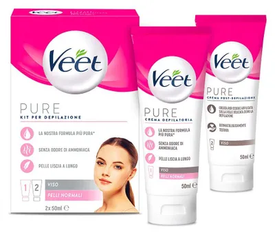 Produktbild von Haarentfernungs-Set Viso Pelli Normali