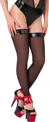 Image de Noir Overknees M
