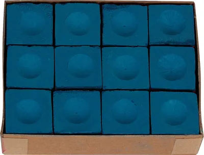 Produktbild von Triangle Billard Kreide 12er Blau