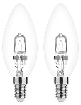 Produktbild von Modee E14 Halogen Kerzenlampe 28W 370lm 2700K Warmweiß Dimmbar 2 Stück