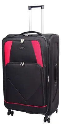 Image de Valise de voyage légère avec 4 roues et poignée télescopique