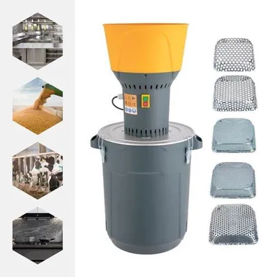Obrázok produktu pre Elektrický mlyn na obilie – výkon 1000 W – objem 25 litrov – vhodný pre domácnosť aj farmu