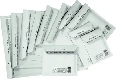 Immagine prodotto di TAP sacchetti a bolle d'aria COMEBAG, tipo D14, bianco, 15 g