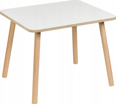 Produktbild von PlayPals Furniture Kindertisch 50 x 60 x 47 cm Holztisch für Kinderzimmer | Kinder Tisch & Spieltisch aus MDF