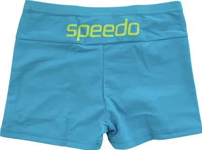 Produktbild von SPEEDO Logo Asht IM Badehose Gr 116 Jungen Boxer-Kasten-Badehose Schwimmhose