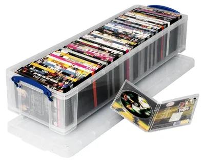 Produktbild von Transparente Kunststoff-Aufbewahrungsboxen, 22 l, 2 Stück