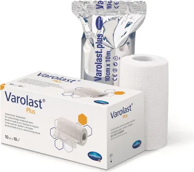 Produktbild von VAROLAST Plus Zinkleimbinde 8 cmx5 m