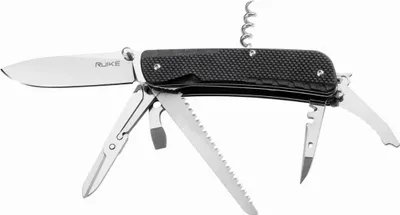 Immagine prodotto di Ruike LD42-B coltello tascabile multifunzione, nero