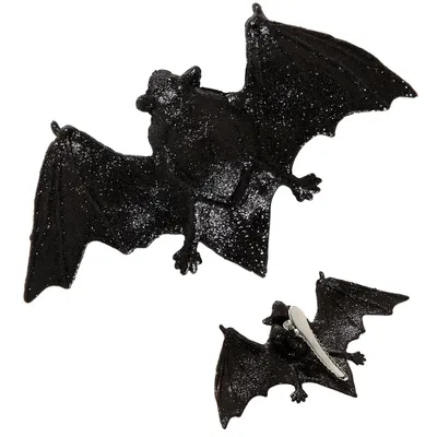Produktbild von Haarspange glitter Fledermaus