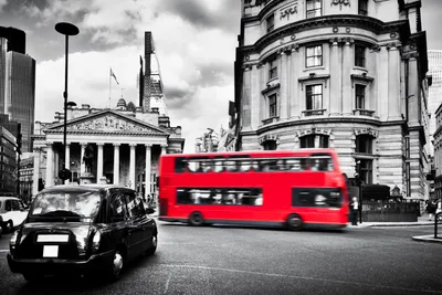 Produktbild von Papermoon VLIES Fototapete, Digitaldruck, London Doubledecker (1046)