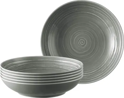 Produktbild von Seltmann Weiden Terra Suppenteller ø 21,2 cm perlgrau 6er Set