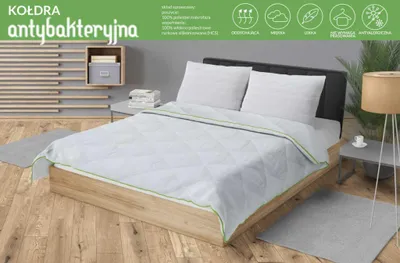 Produktbild von Antibakterielle Silberionen-Bettdecke 155x200
