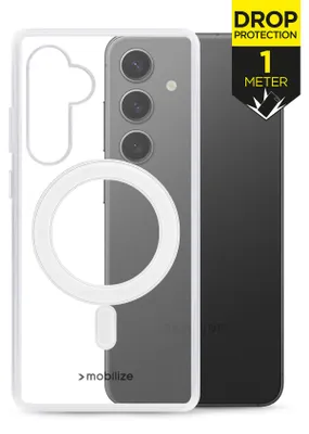 Produktbild von Mobilize Naked Protection Durchsichtig Handyhülle für Samsung Galaxy S24 MagSafe Hülle Hardcase Backcover Stoßfest - Transparent