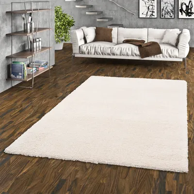 Produktbild von Luxus Hochflor Shaggy Teppich Dream Beige, Größe:400x500 cm