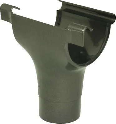 Produktbild von Marley Rinnenstutzen Kunststoff rund Anthrazit metallic NW 125/105 mm