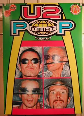 Immagine prodotto di U2 - Pop - 1997 - Locandina/Poster - 60x82 cm