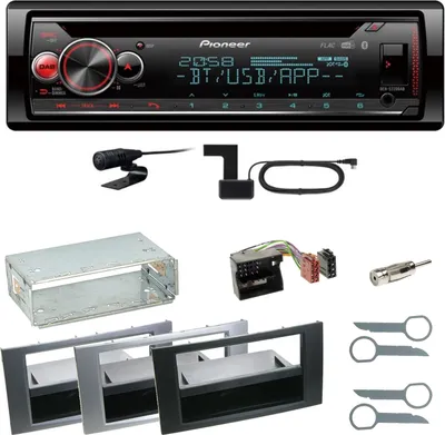 Produktbild von Pioneer DEH-S720DAB Bluetooth DAB+ Einbauset für Ford Focus C-Max Fiesta Transit