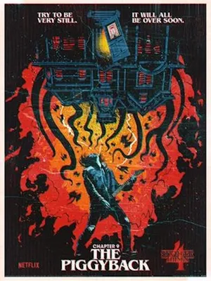 Zdjęcie produktu dla Stranger Things – The Piggyback – 30 x 40 cm – plakat