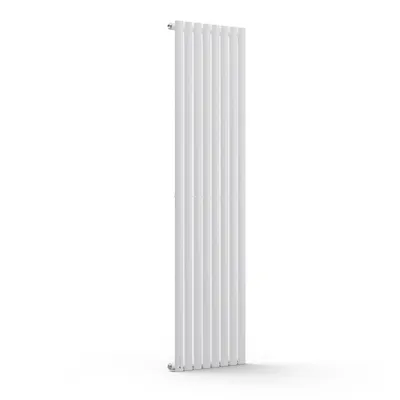 Image de Blumfeldt Radiateur Eau Chaude Design, Radiateur Vertical Eau Chaude pour Chauffage Maison, Faible Conso d'Energie, Silencieux, Chauffage Mural 728W pour Salle de Bains, Seche Serviette Eau Chaude