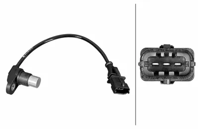 Productafbeelding van HELLA nokkenaspositiesensor voor FIAT DUCATO bestelwagen (244), nokkenas 6PU 358 380-641