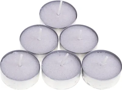 Produktbild von Duftkerzen Lavendel Mimose Teelichter Ø3,5cm 18St Raumduft, 18 Stück