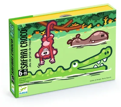 Obrázok produktu pre Strategická a náhodná hra Safari Croco, Djeco