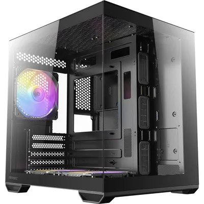 Obrázek produktu pro Antec 0-761345-10217-9, Mini Tower, PC, Černá, ITX, Micro ATX, 1x 120 mm, 2x 120 mm