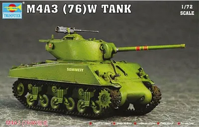 Produktbild von Trumpeter M4A3 76(W) Tank 1:72, 07226
