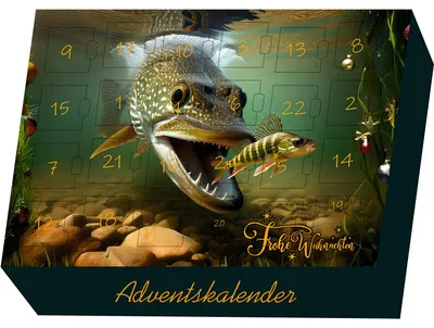 Produktbild von Adventskalender Raubfisch 2026