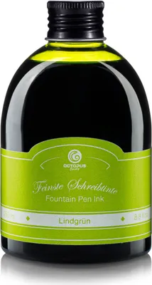 Produktbild von Schreibtinte Lindgrün 250 ml für Füllhalter, schnell trocknend & gleichmäßiger Tintenfluss