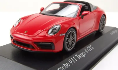 Produktbild von Minichamps 410061060 Porsche 911 992 Targa 4 GTS 2022 rot 1:43