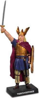 Produktbild von Vercingetorix mit Schwert in der Hand 22cm bunt