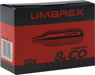 Zdjęcie produktu dla Umarex Co2 kapsuła 8g 10 szt. Zestaw kapsuł do T4E TP 50 Compact i Byrna