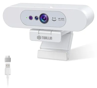 Productafbeelding van 4K UHD-webcam met gezichtsherkenning en autofocus