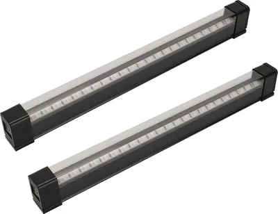 Image de 2 Sets LED Black Light Bar with Plug and Switch 380 To 400nm USB Power Supply for Poster Body Painting Stage Lighting