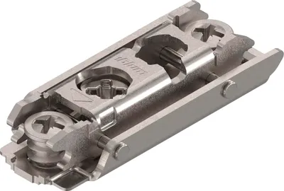 Produktbild von BLUM CLIP Exzenter MPL gerade, Zwillingsanschlag, Stahl, Systemschraube, D: 0 mm