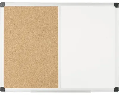 Zdjęcie produktu dla Bi-Office XA0203170 Kombitafel Kork/magn 60x45cm