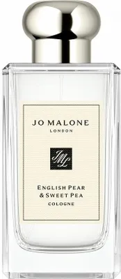 A clear studio shot of a Jo Malone perfume bottle.