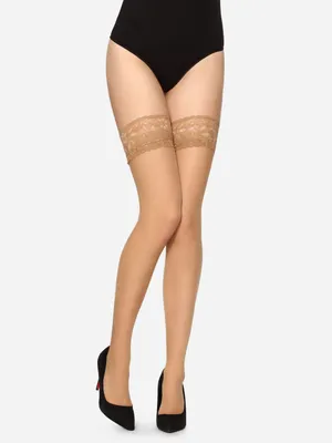 Produktbild von Merry Style Damen halterlose Strümpfe MS 209 (Neutro, M-L (40-44))