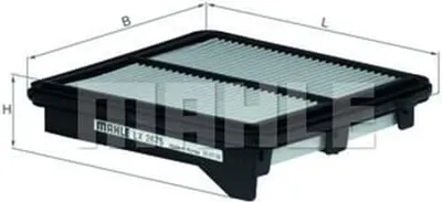Produktbild von Luftfilter KNECHT LX 2675