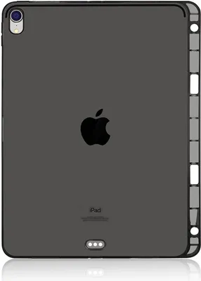 Zdjęcie produktu dla Etui Slim Case do Apple iPad Pro 11 cali 2018 z kieszenią na pióro Apple Pen Gel TPU Cover Ultra Slim Soft Black