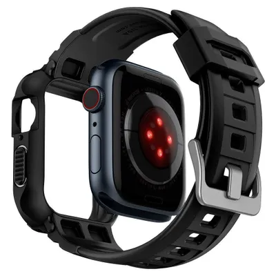 Immagine prodotto di Pasek Spigen Rugged Armor Pro Apple Watch 4/5/6/7/SE 44/45 mm nero