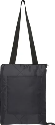 Image de Couverture de pique-nique "Clary", Polyester recyclé PF4357 (Taille unique) (Noir)