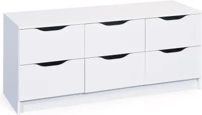 Produktbild von Inter Link Kommode WESTPHALEN 6-B Weiß